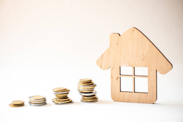 istock Save money with stack money coin for growing your business 1406064912