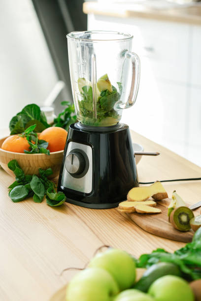 istock Fresh juicy ingredients in blender for making smoothie. 1406065856
