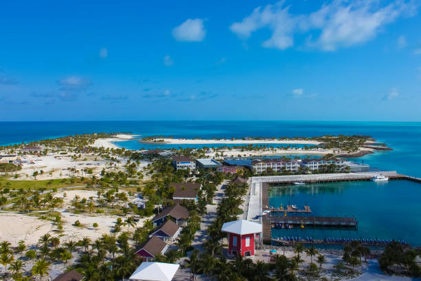 istock People resting at beach on Ocean Cay island 1406067933