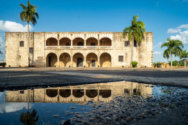 Alcazar of Columbus Alcázar de Colón, Colonial Zone, Dominican Republic. el alcazar palace seville stock pictures, royalty-free photos & images