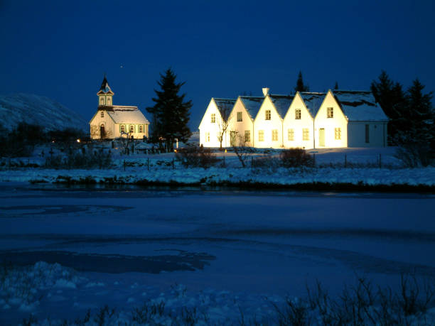 istock Thingvellir, national park in Iceland. 1406085066