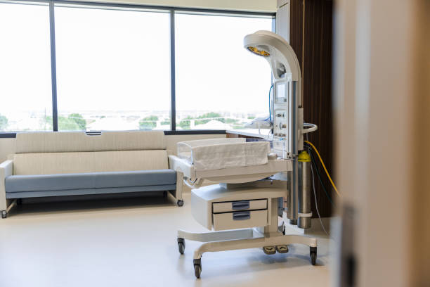 istock Hospital equipment prepared for infant delivery 1406085203
