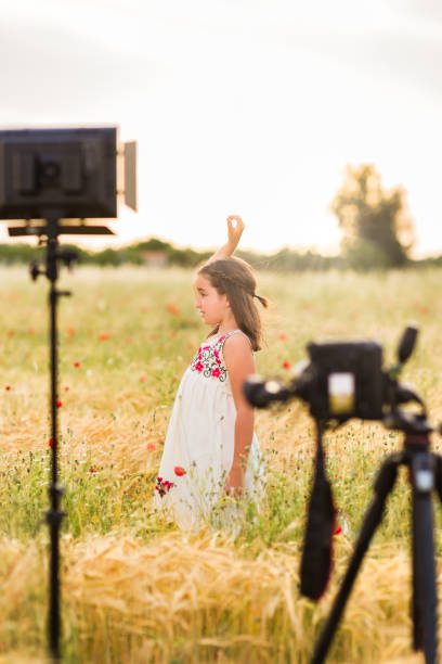 istock hispanic girl doing a viral dance for social network mobile smartphone application. lifestyle 1406086397