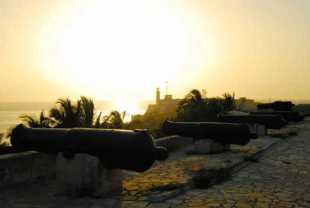 Photo of Morro castle cannons