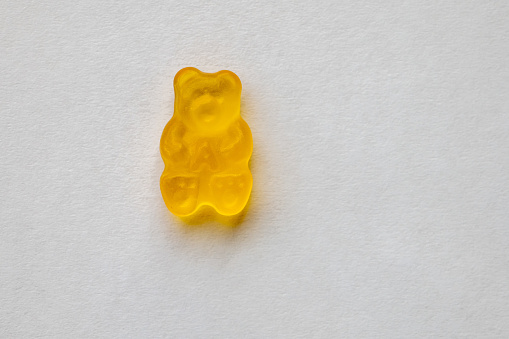 Macro Photograph of a Gummy Bear