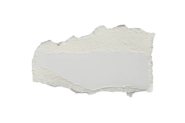 istock White ripped paper torn edges strips isolated on white background 1406106152