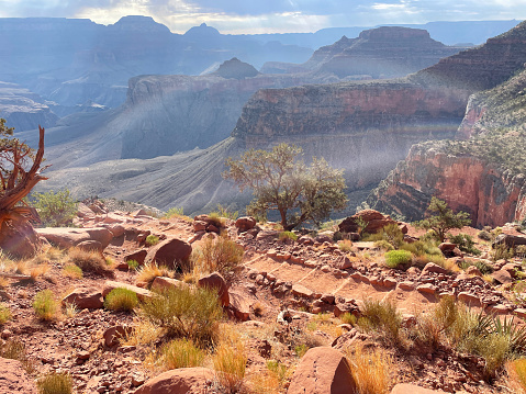 Grand Canyon, on the South Kaibab trail.