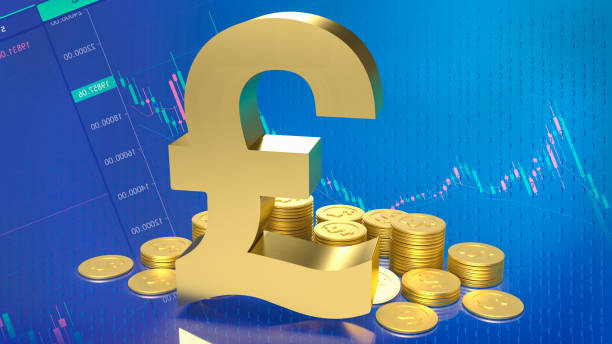 istock The pound symbol and gold coins for business concept 3d rendering 1406121233