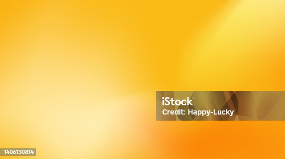 istock Yellow background gradient. Abstract bright background. Vector illustration. 1406130814