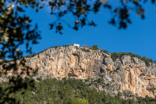 istock Little house on a mountain 1406136978