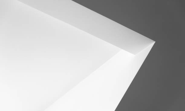 istock Abstract white minimal interior background with corners and niche 1406144527