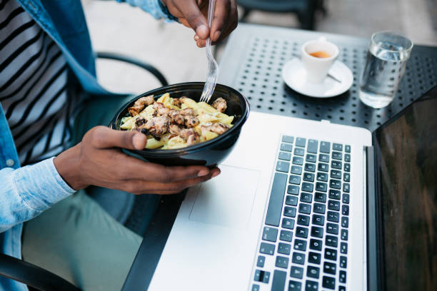 istock Close up of a take out meal 1406146247
