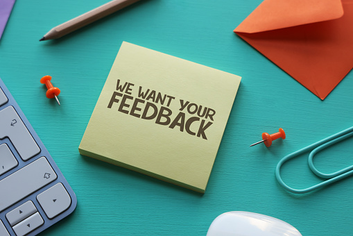 We want your feedback on adhesive note paper