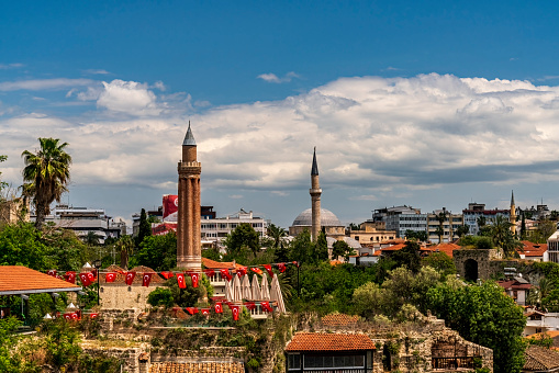 Kaleiçi district that best shows the historical texture of Antalya