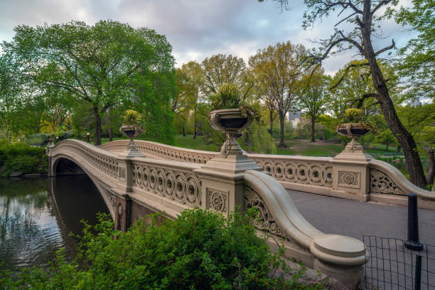 istock Bow bridge in early morning 1406163001