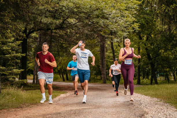istock Group Of People Running A Marathon 1406172679