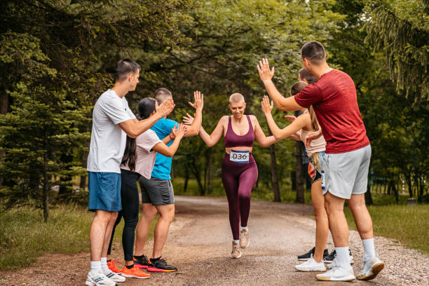 istock Group Of People Running A Marathon 1406175457