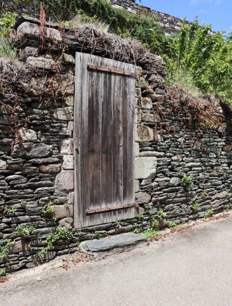 istock Old wooden door 1406181549