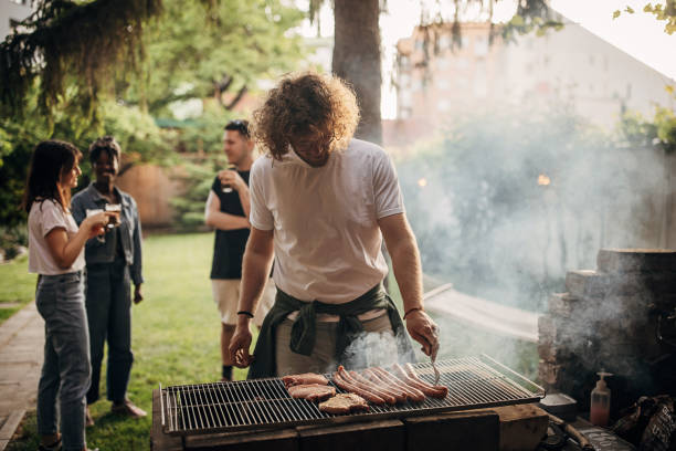 istock Friends on barbecue party 1406189722