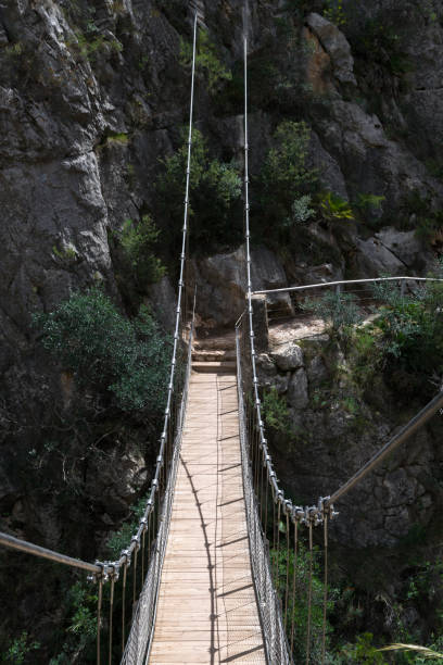 istock Suspension bridge in Chulilla, Spain 1406189756