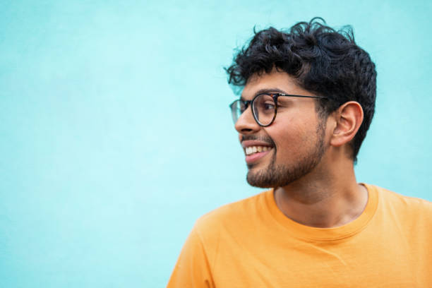 istock Portrait of a young handsome Indian man. 1406197301