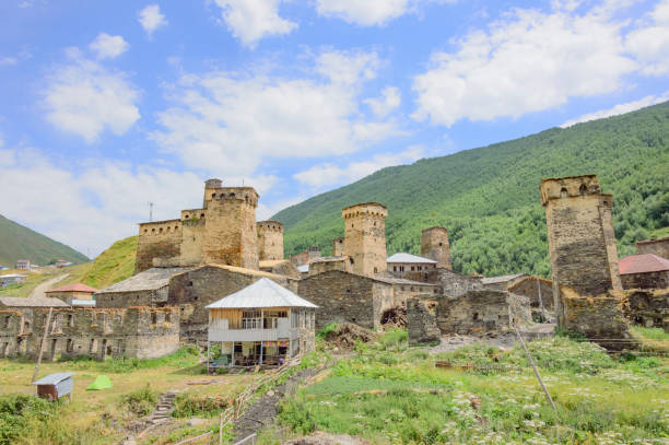 istock Ushguli fortified village 1406199530