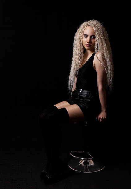 Girl and Electric Guitar