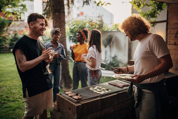 festa de churrasco  - zucchini vegetable food food and drink - fotografias e filmes do acervo