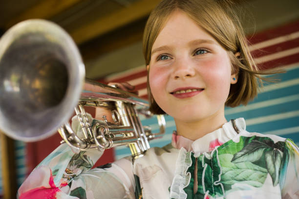 istock The Trumpet Girl. 1406210797