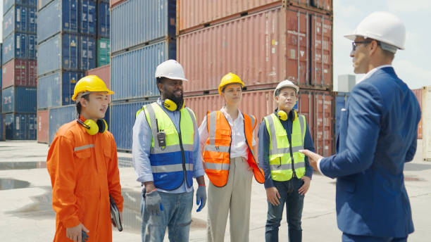 istock Engineer team, businessman, maintenance technician, working meeting 1406215284
