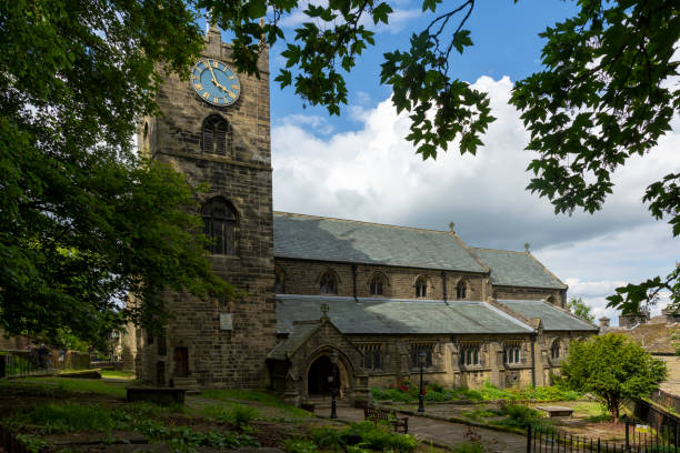 istock Haworth church and churchyard 1406215869