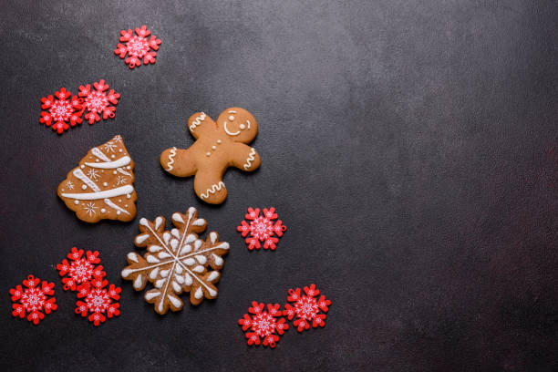 istock Delicious gingerbread cookies with honey, ginger and cinnamon 1406216652