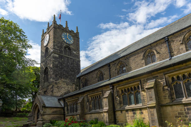 istock Haworth church and churchyard 1406218435