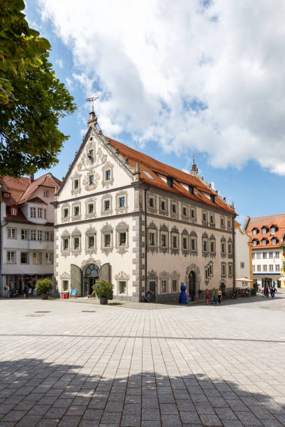 City view of the historic old town of Ulm.