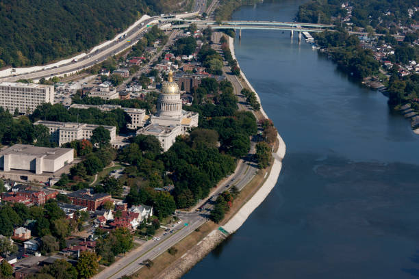West Virginia State Capital stock photo