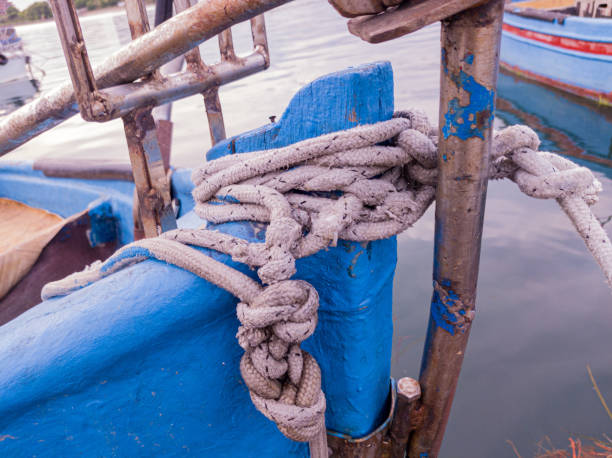 istock Detail from old mooring equipment 1406221156