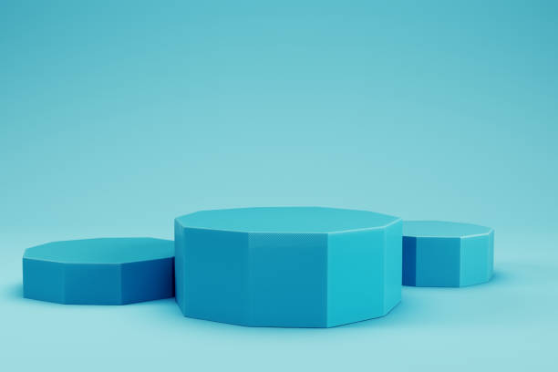 istock Abstract minimal background for product display. 3d illustration 1406227272