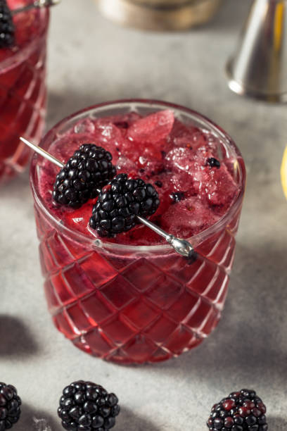 istock Boozy Refreshing Bramble Blackberry Cocktail 1406230532