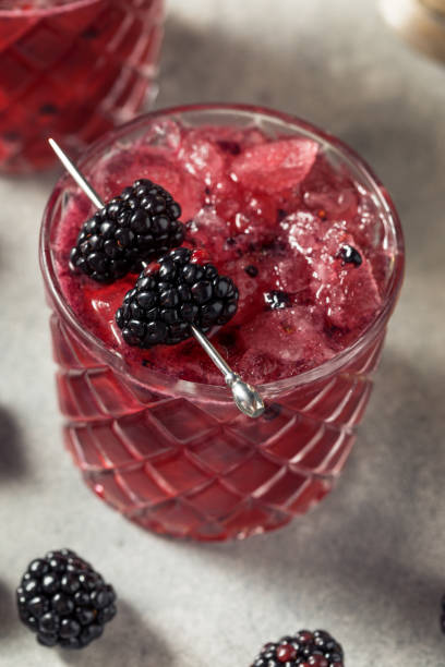 istock Boozy Refreshing Bramble Blackberry Cocktail 1406230539
