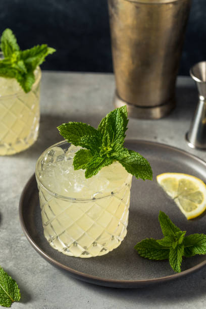 istock Cold Boozy Refreshing Whiskey Smash Cocktail 1406230722