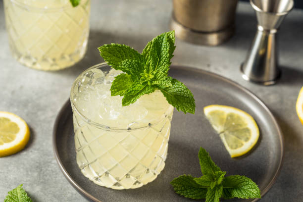 istock Cold Boozy Refreshing Whiskey Smash Cocktail 1406230730
