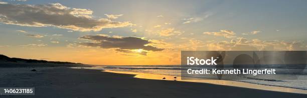 Sunrise Beach Stock Photo - Download Image Now - Ocracoke Island, Backgrounds, Beach