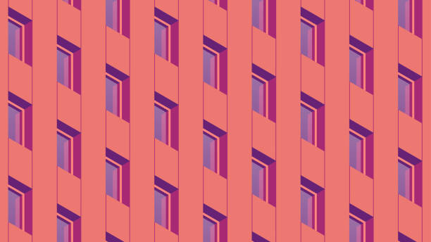 Free Stock Photo of Modern urban building facade with geometric ...