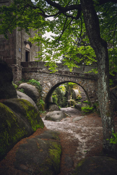 istock Historical stone bridge in nature 1406236991