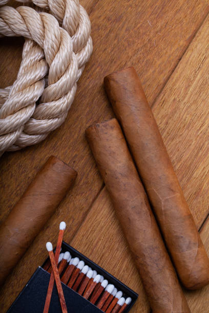 istock Still life with cigars on board the ship 1406238598
