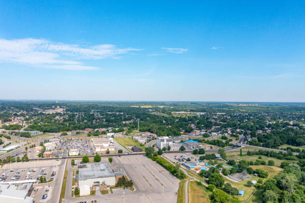 istock Aerial Cityscape, Brantford, Canada 1406239150