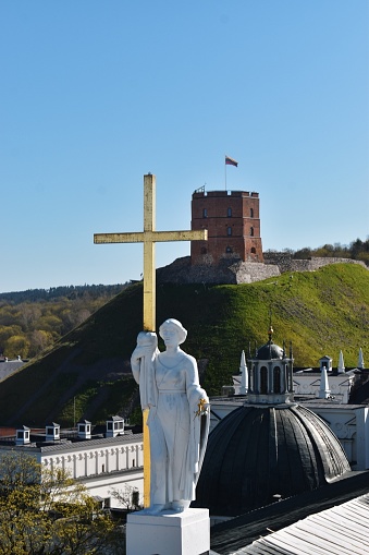 Gediminas Castle Tower in Vilnius, Lithuania