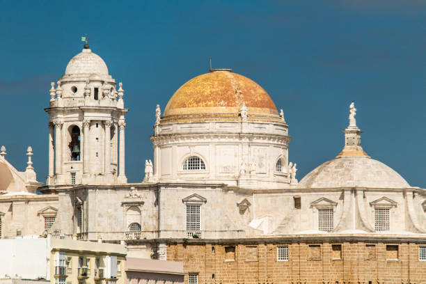 istock Rooftop of Cathedral in Cadiz 1406242718