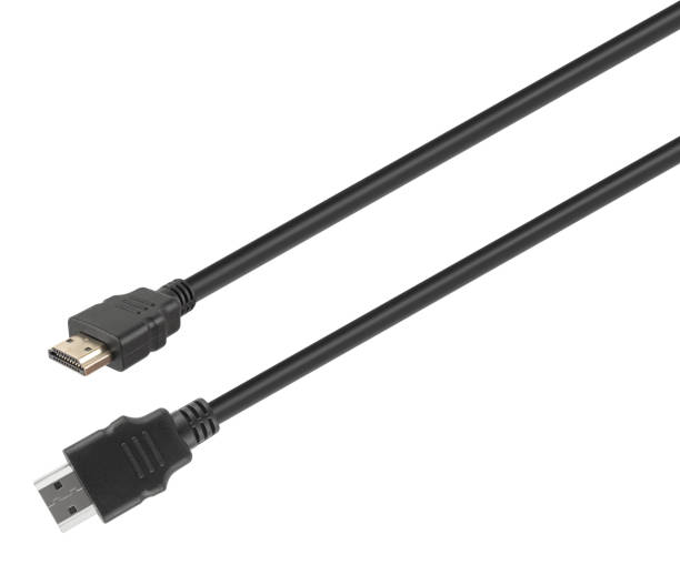 istock HDMI connector with cable, isolated on white background 1406244724