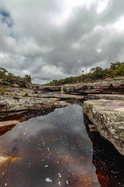 istock river in Cascavel district, city of Ibicoara 1406252548